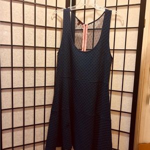 Bongo Dress Navy Blue Juniors XL (New) NWOT